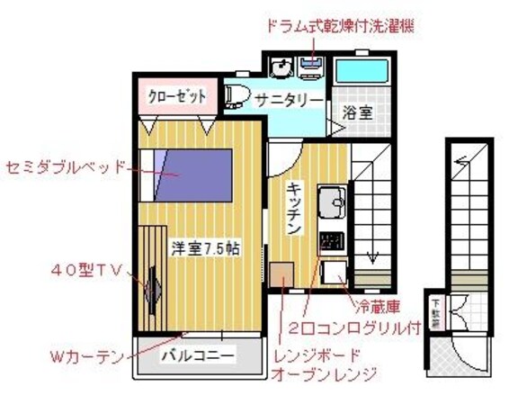 ブラーチャの物件間取画像